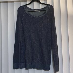 Faded Glory Long Sleeve Grey Gray XL Knit